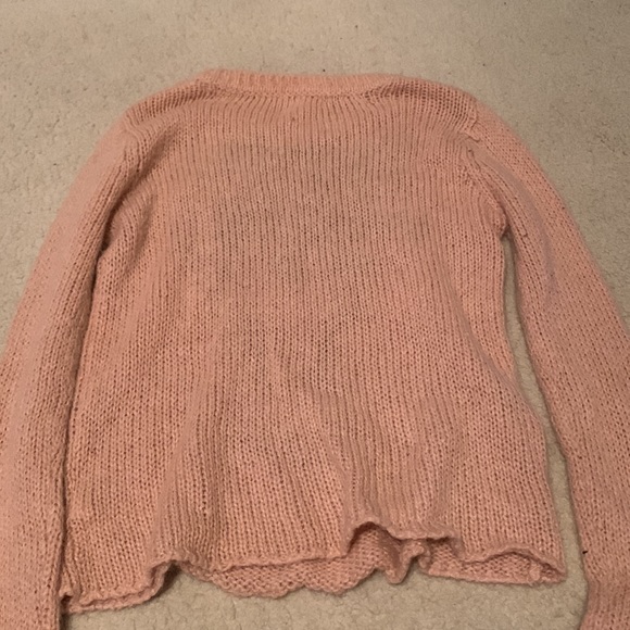 pink deer sweater - Picture 2 of 2